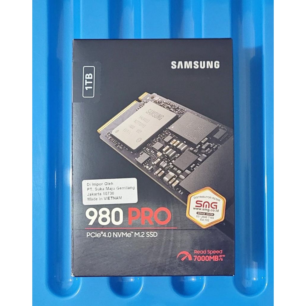 SSD Samsung 980 Pro with NVMe