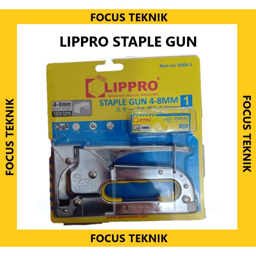 

LIPPRO Staple Gun – Alat Jepret Kuat & Serbaguna untuk Proyek DIY dan Profesional