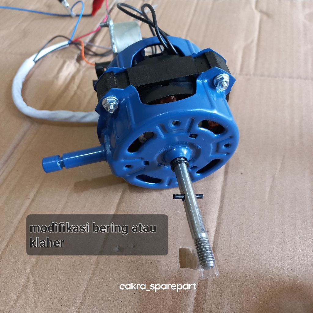 Dinamo kipas angin miyako tjr 101 16 inc original modifikasi pake bearing
