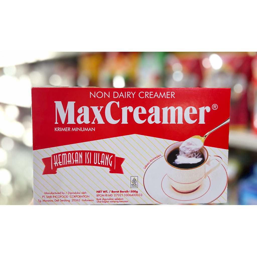 

Max Creamer Non Dairy creamer ( Krimer Minuman ) 500GR