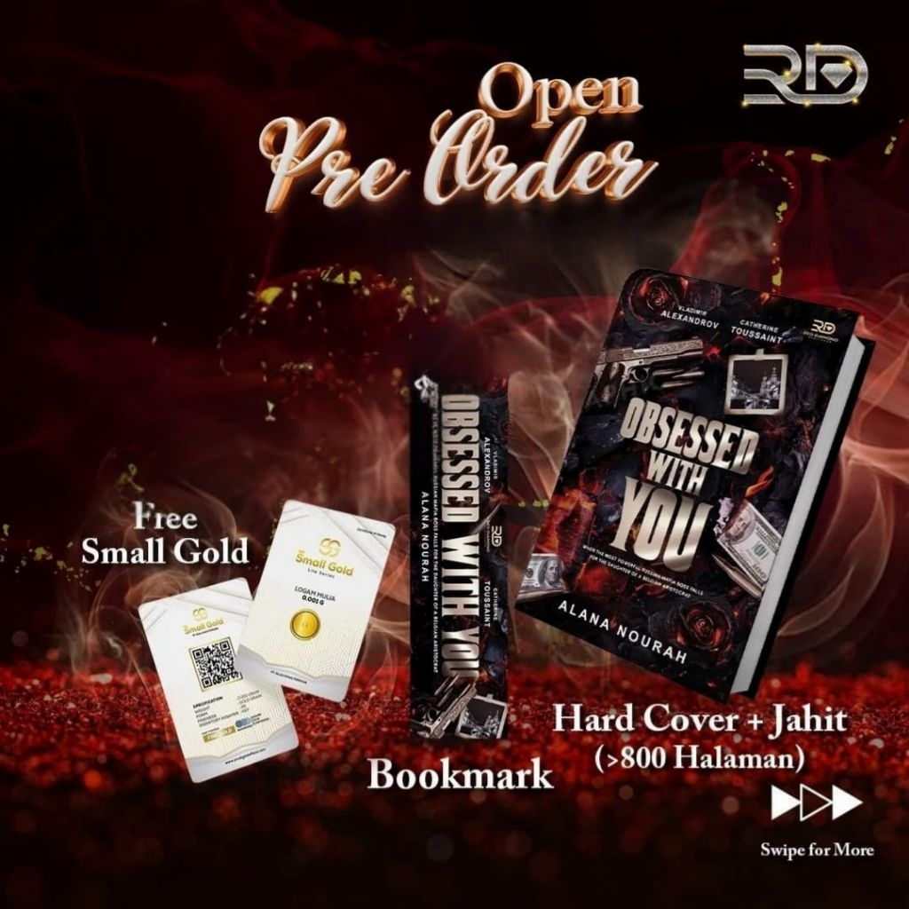 Novel Obsessed with You by Alana Nourah PO