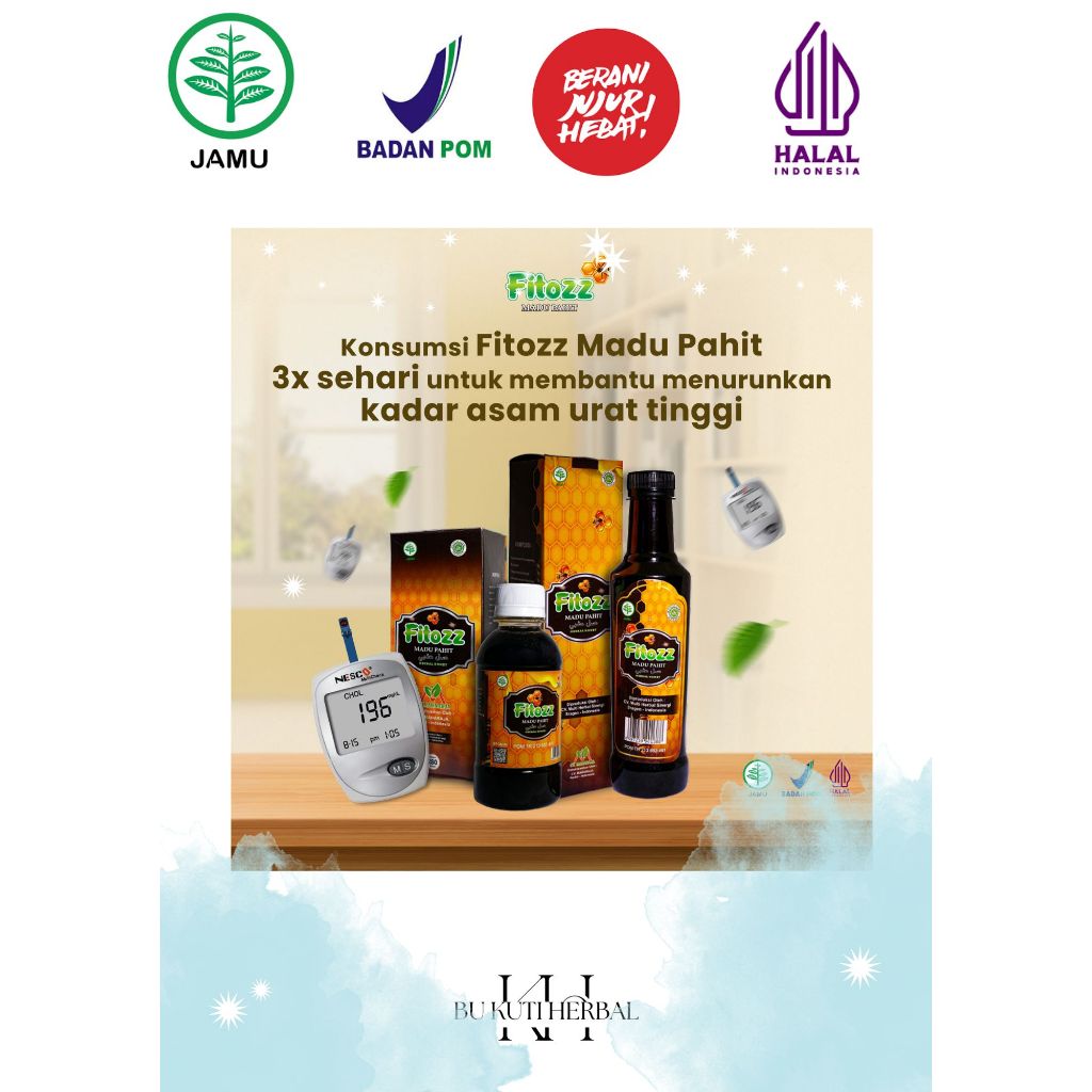 

FITOZZ KEMASAN 280 GR MADU PAHIT ALAMI