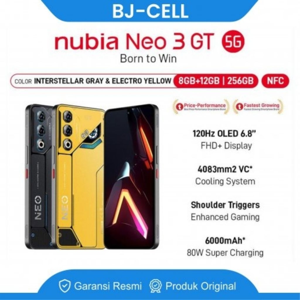 Nubia Neo 3GT 5G 8/256GB