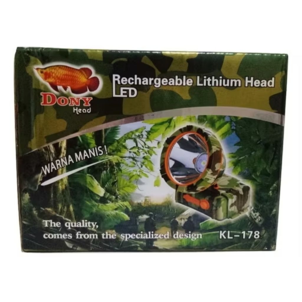 Lampu Kepala Dony MS 303