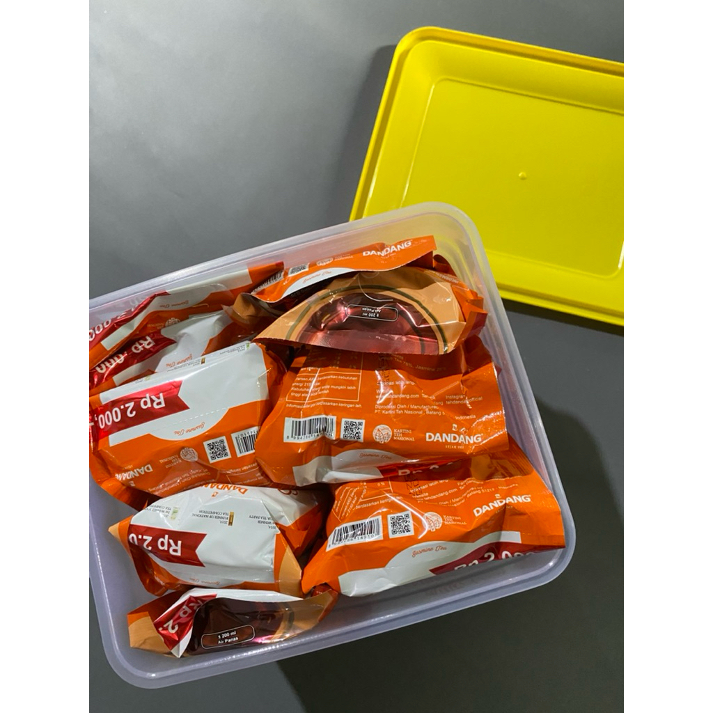 

2 RENTENG TEH DANDANG CELUP KEMASAN TOPLES 2000 isi 8 kantong Tea