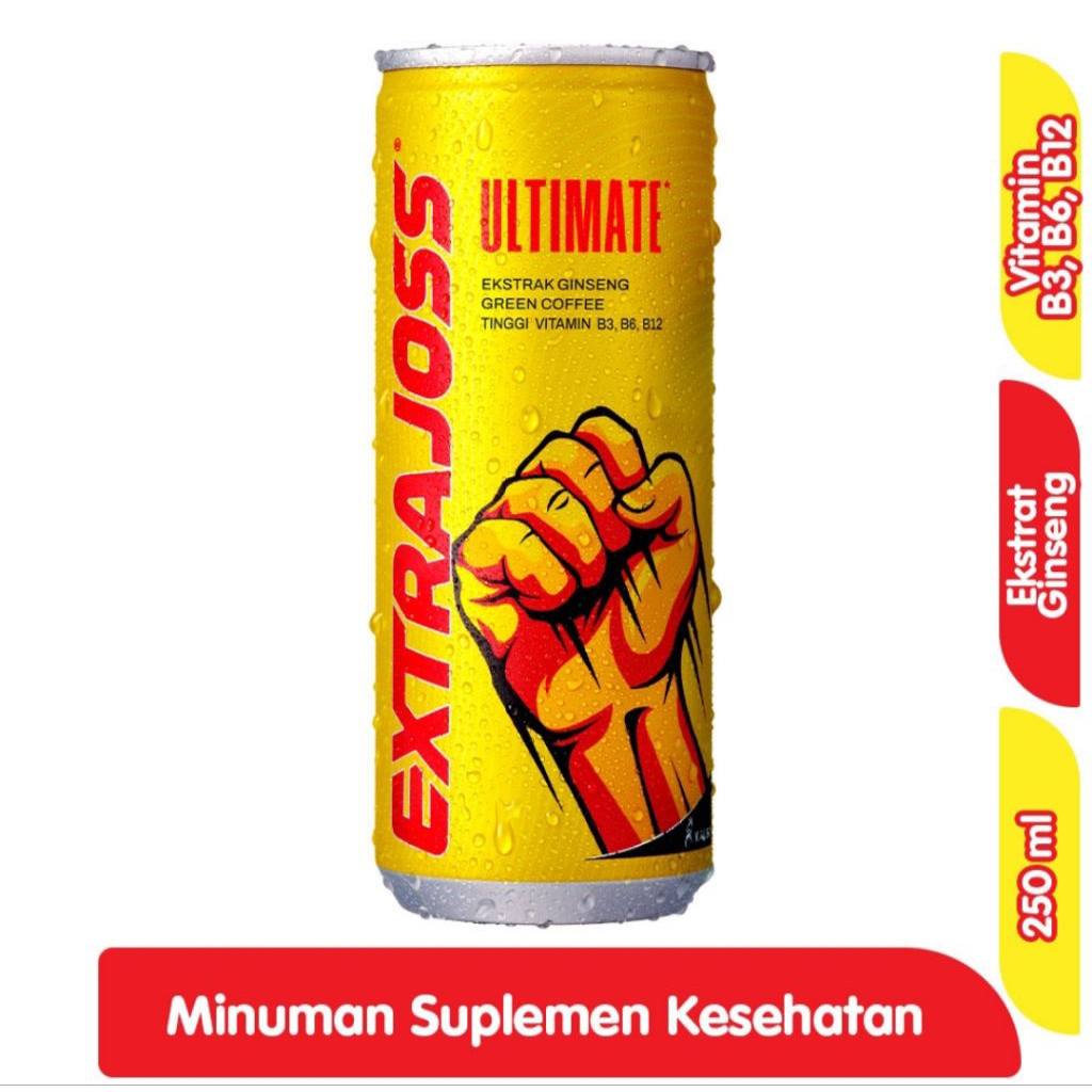 

Extra Joss Ultimate Minuman Kaleng 250ml