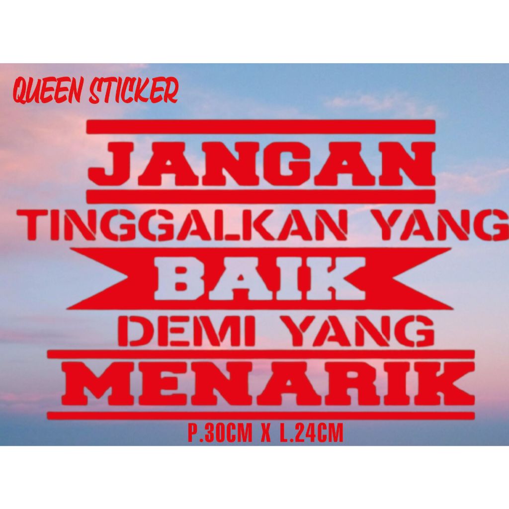 

STICKER CUTTING KATA-KATA PANJANG 30CM X LEBAR 24CM