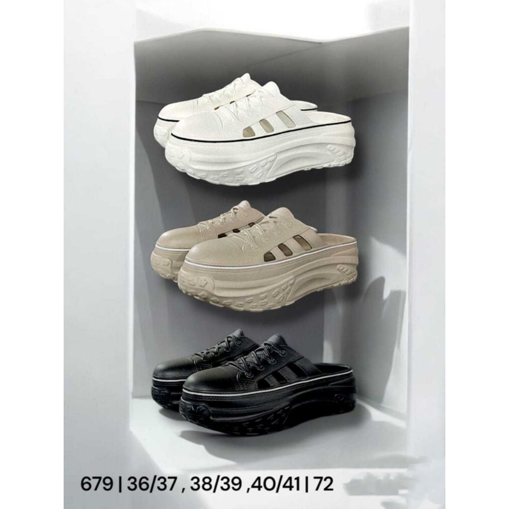 Yitai Sandal Baim Wanita Dewasa Sepatu Wedges Sandal Jelly Cewek Korea Sandal Fuji Wanita Tinggi Kar