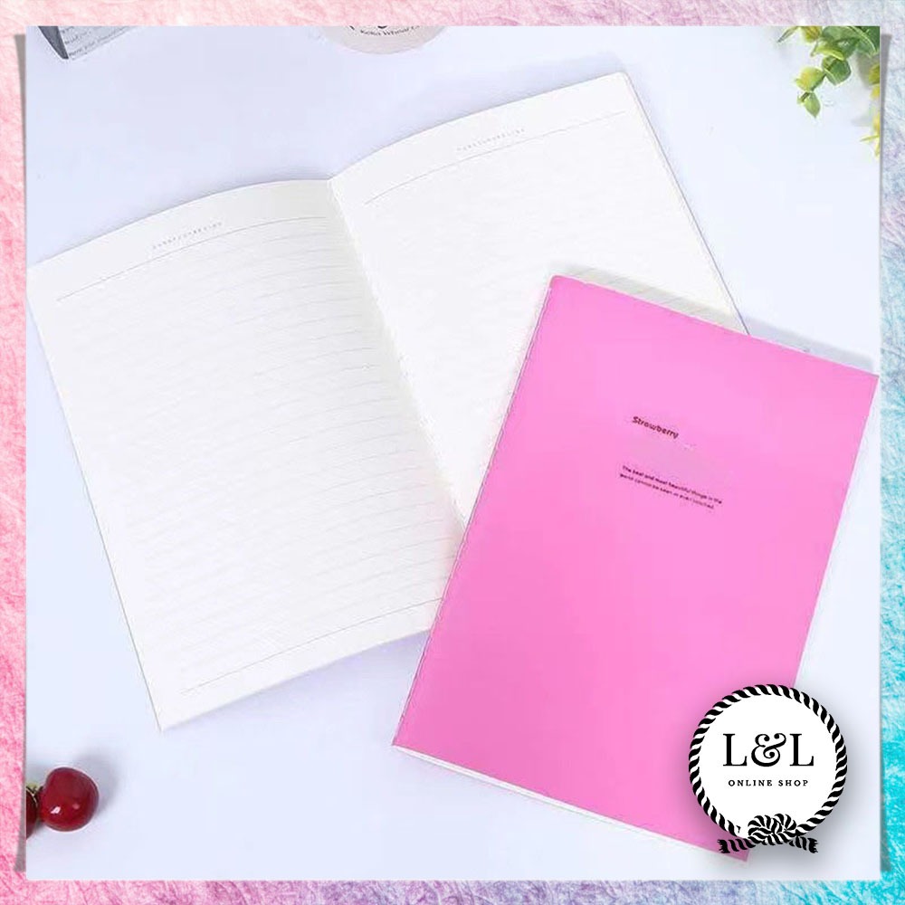 

Notebook Strawberry Warna Pink Lucu Buku Tulis Ringan Buku Diary Warna Pink Ceria Jurnal Harian Lucu Fungsional