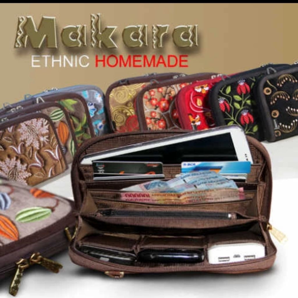 Tas HPO Makara Ovale Original/ Tas Mokamula Original/ Tas Selempang Wanita Bordir Etnik