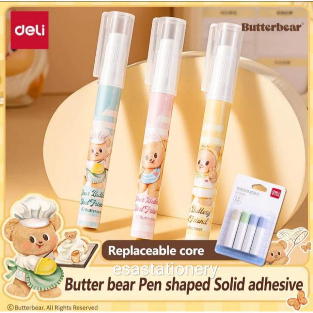 

Deli X Butterbear Lem Stick/Glue Stick Hy505