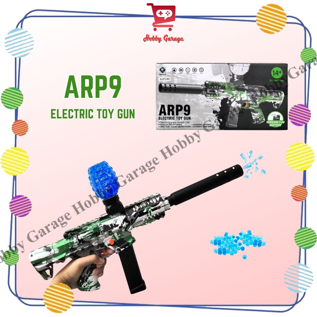 TSC Mainan Tembakan Anak WGG ARP9 Assault Rifle Water Gel Blaster Scar Gun Watergel UMP