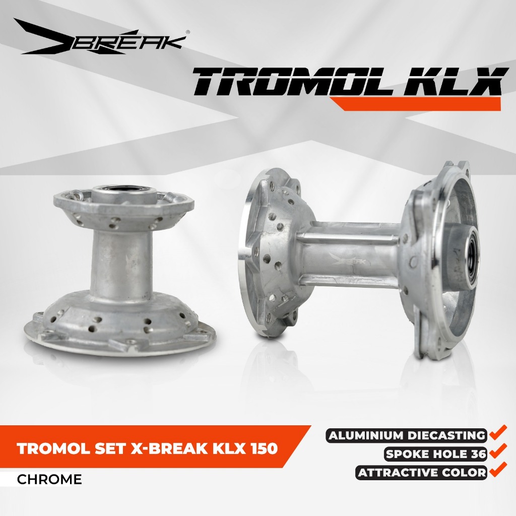 TROMOL SET X-BREAK KLX 150 HOLE 36