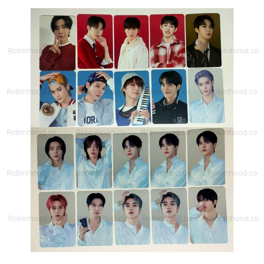 

takeall official photocard nct zone white royal steampunk cristmas old school