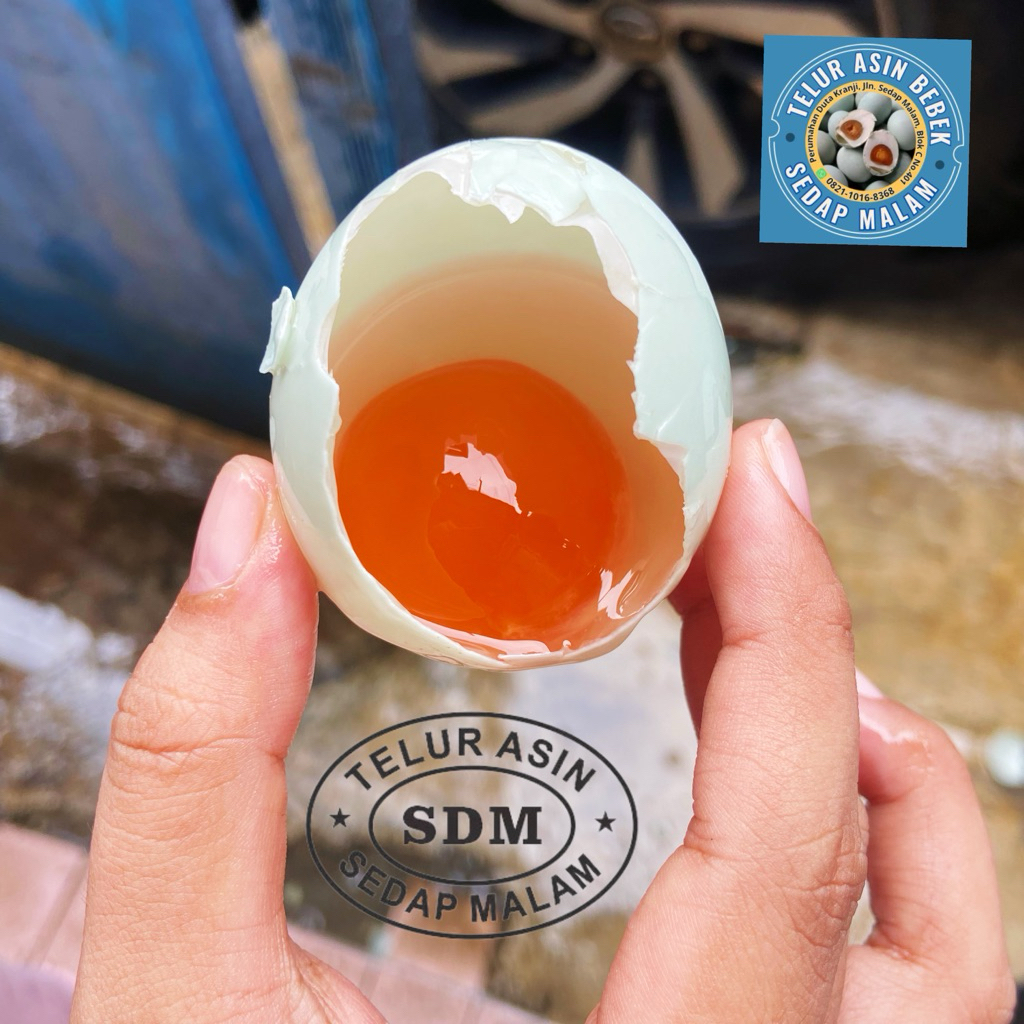 

TELUR BEBEK ASIN MENTAH (sudah di bersihkan/di cuci )