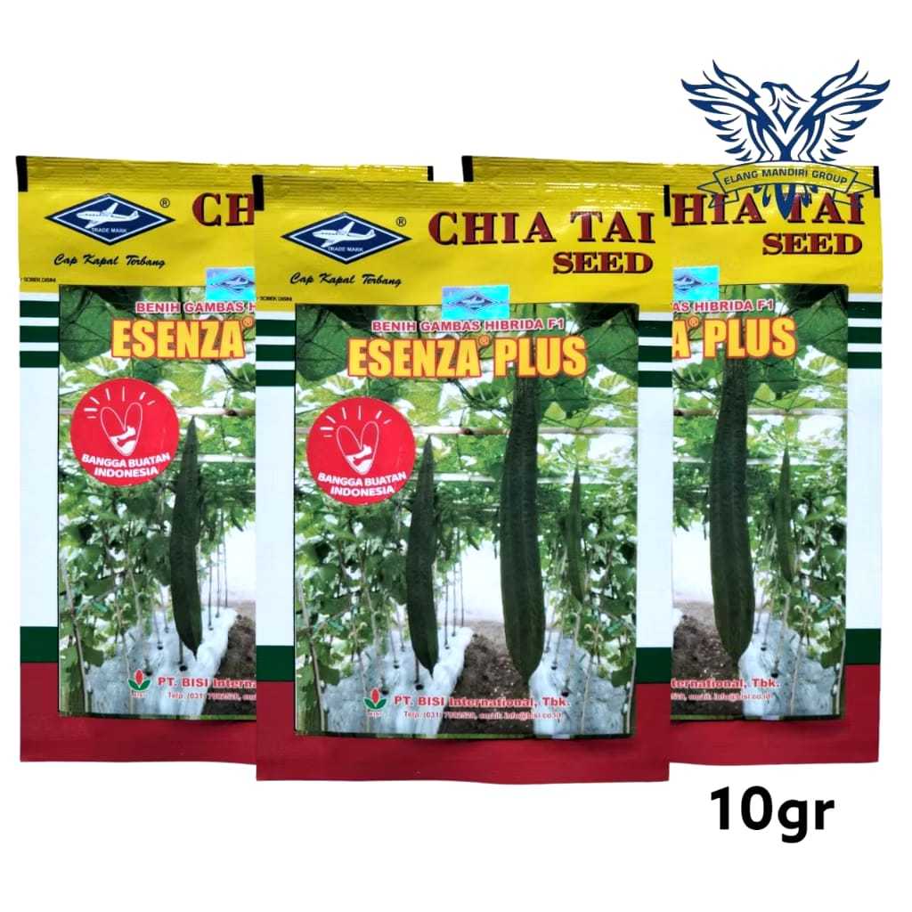 Esenza Plus 10gr Benih Oyong Gambas Hibrida Cap Kapal terbang