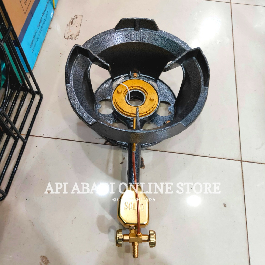 Kompor solid 328 manual Kompor komersil api besar high presure