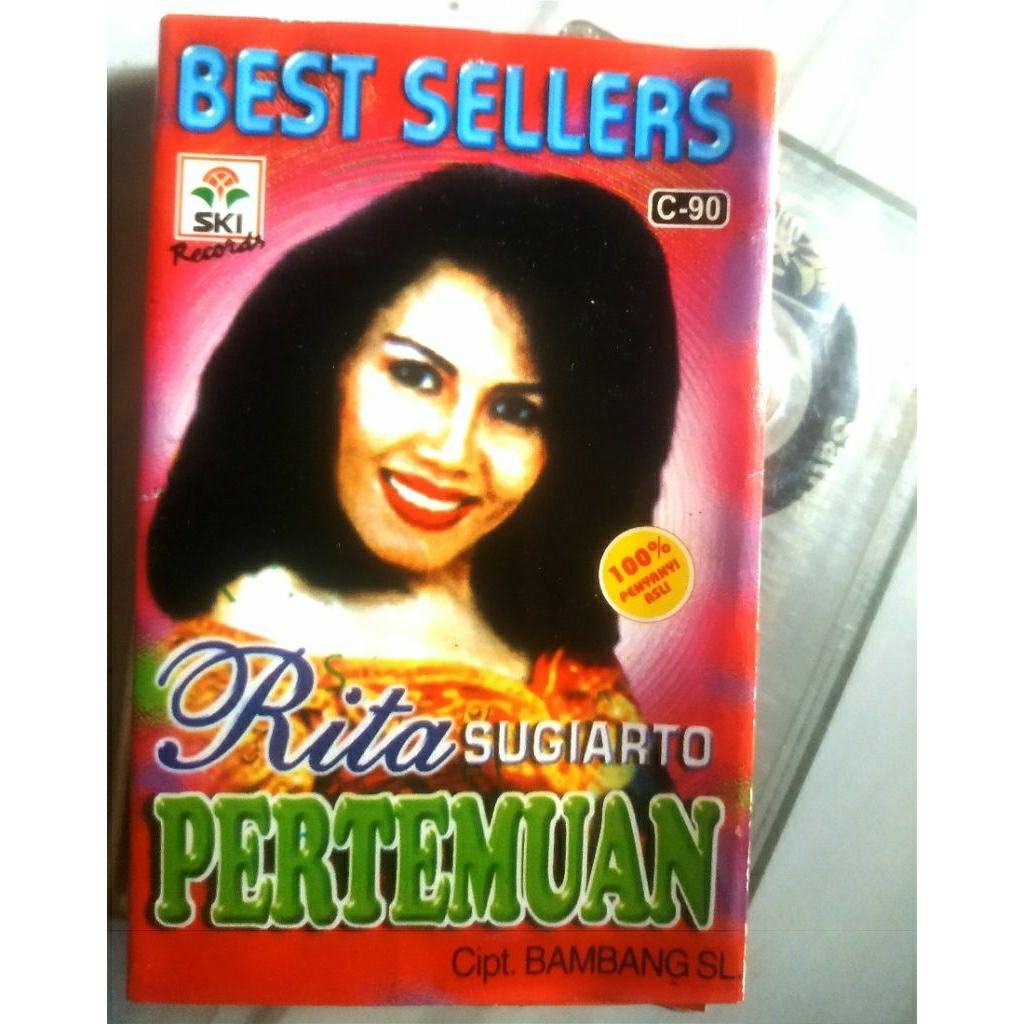 Audio kaset pita Original Dangdut Best seller Rita Sugiarto