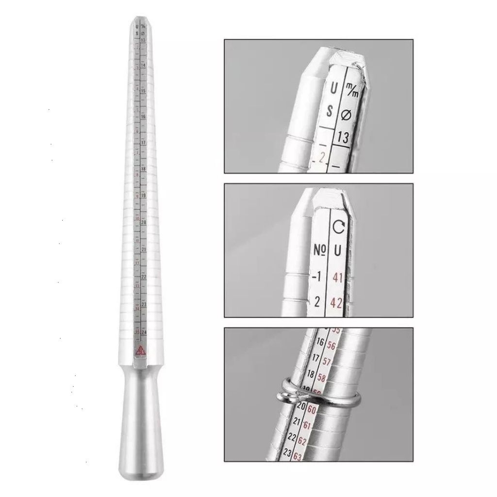 Alat Ukur Cincin Stainless / Ukuran Ring Cincin