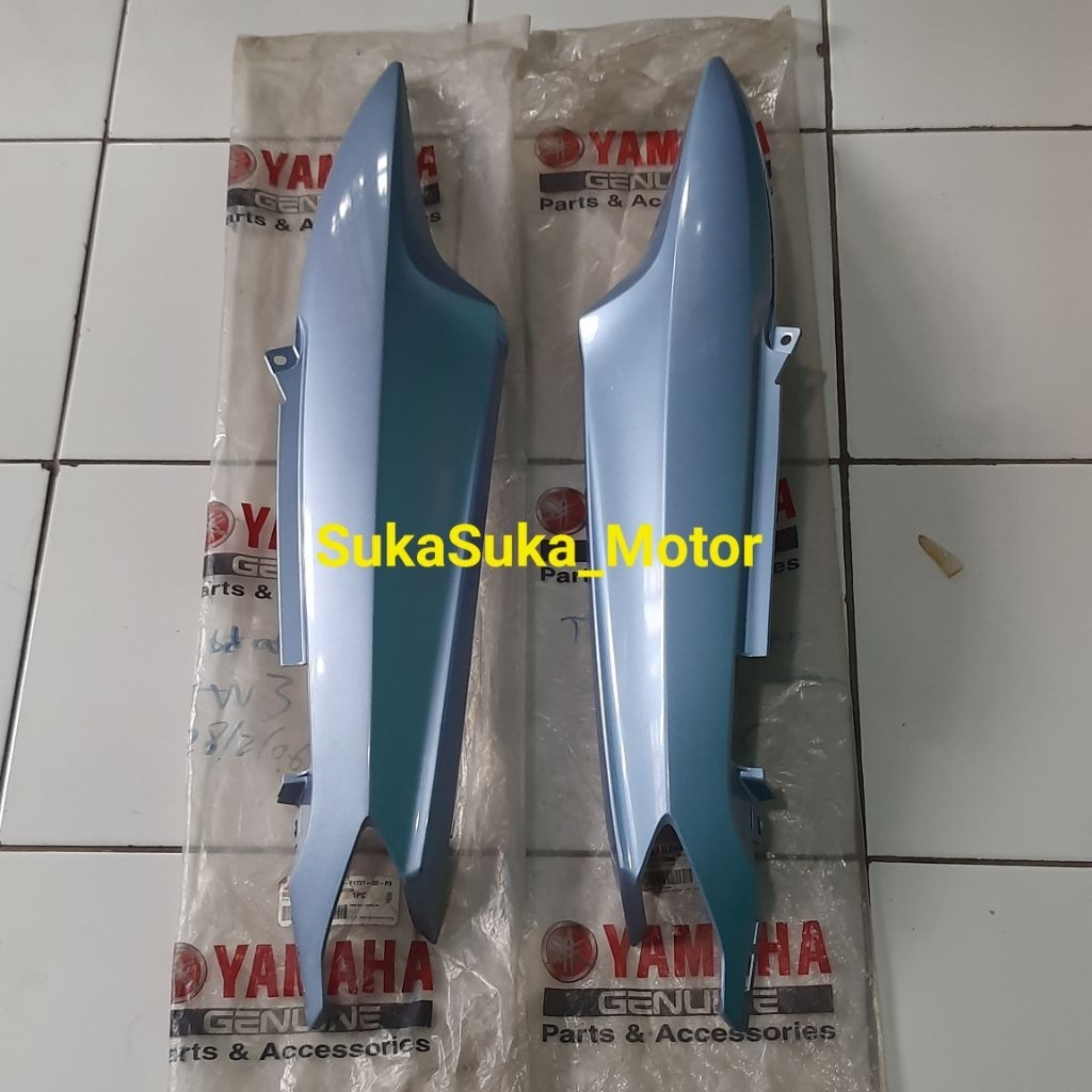 Cover Body Bodi Belakang Mio Sporty Lama Biru Telor Asin Ori Ygp l 5TL-P3