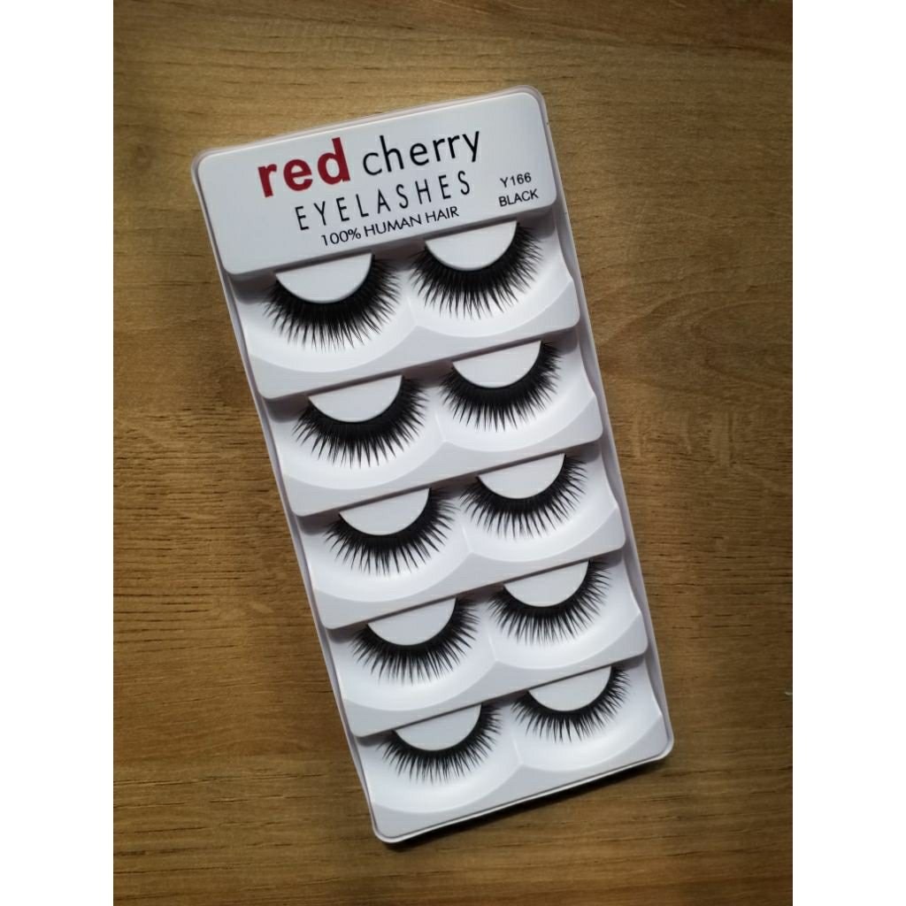 Red Cherry Eyelashes Y166 – Bulu Mata Natural dari Rambut Manusia Asli