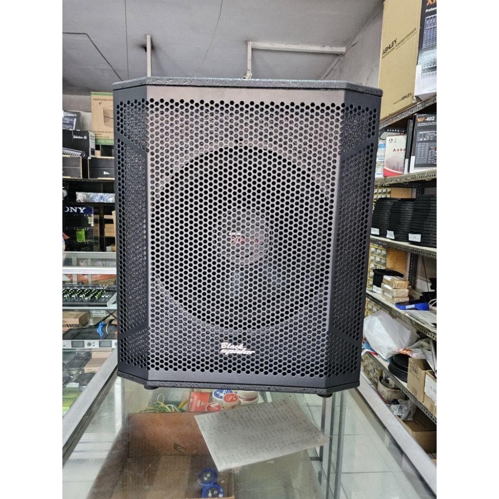 speaker subwoofer aktif 12 inch blackspider ssw 112 speaker aktif subwoofer 12 inch black spider SSW