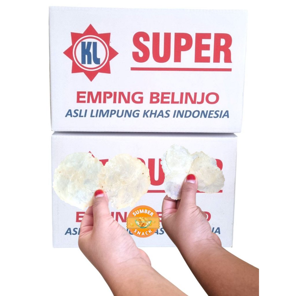 

KEMASAN KARDUS || EMPING MLINJO SUPER TIPIS (SP-5KG) Full Kering Kwalitas A1