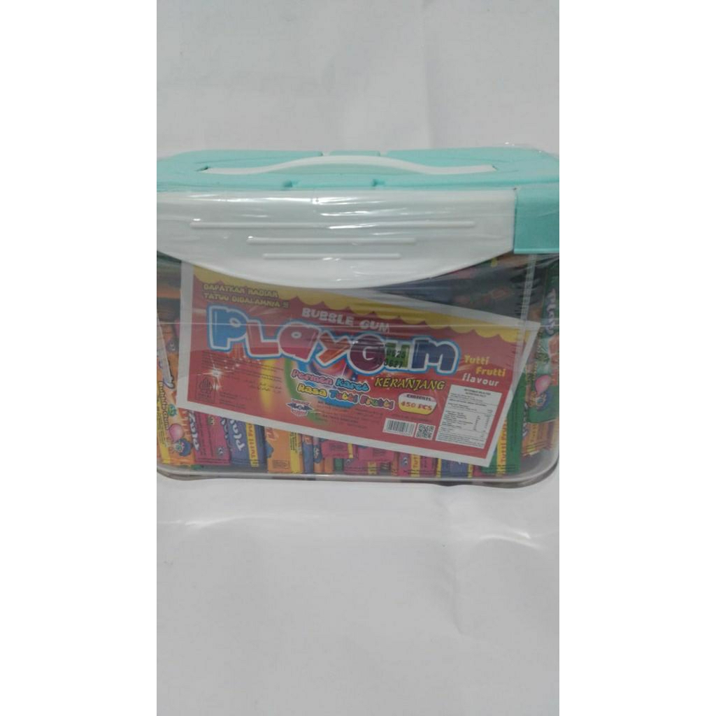 

Permen Karet Halal Playgum box isi 450pcs