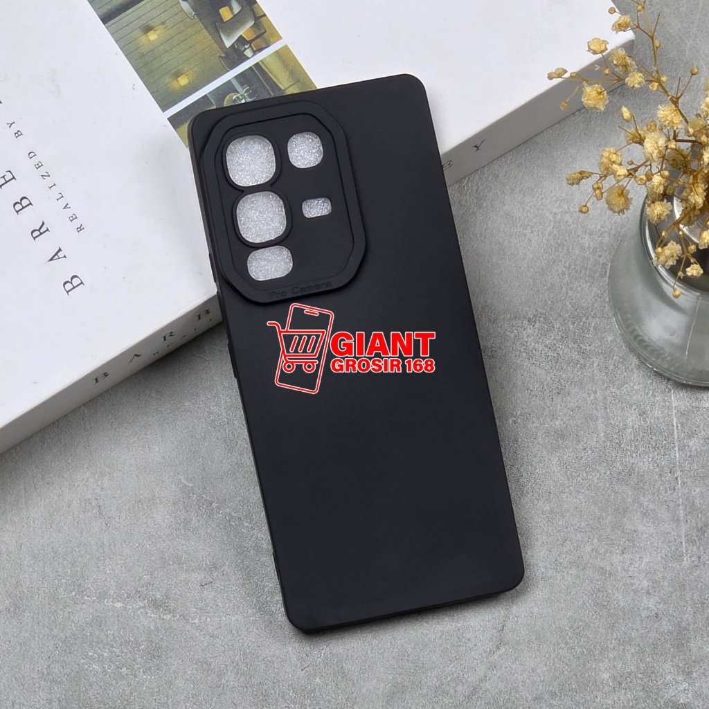 Softcase Infinix Note 50S Infinix Note 50 Infinix Note 50 Pro Case Macaron Pro Kamera Case Pro Black