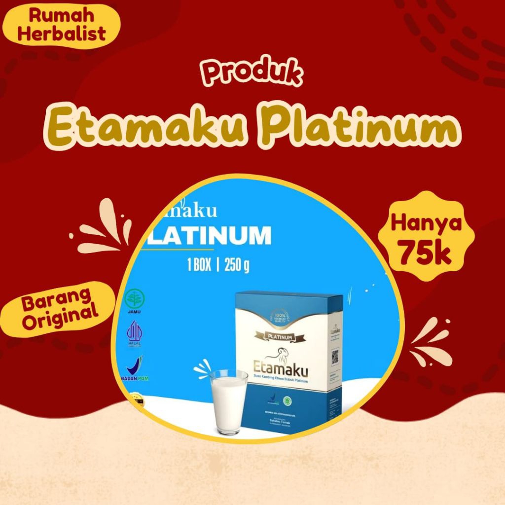 

Susu Etawa Etamaku - Untuk Asam Lambung Dan Pencernaan