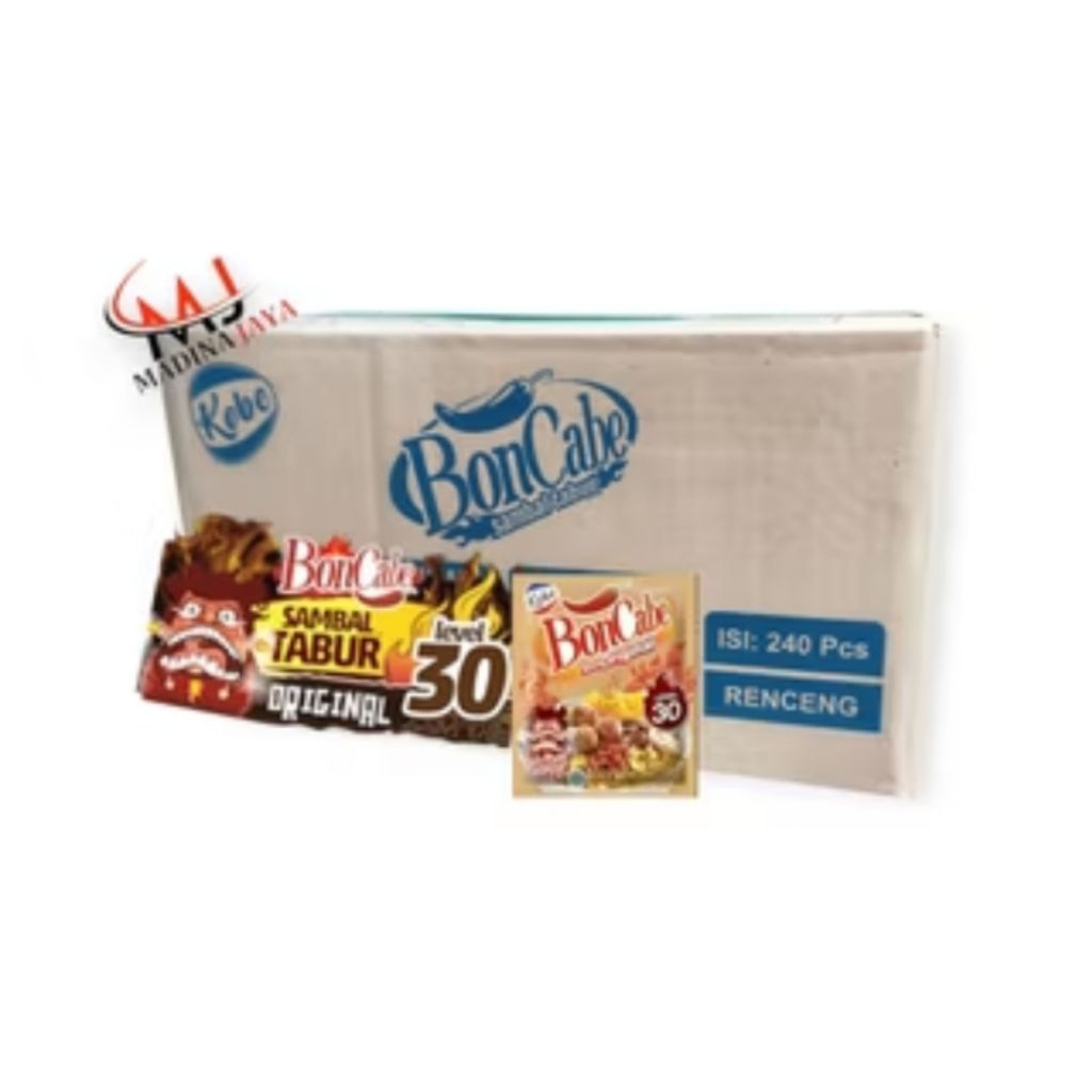 

Boncabe Sachet / Saset Level 10 15 30 50 1 Dus /box isi 240pcs 1 dus