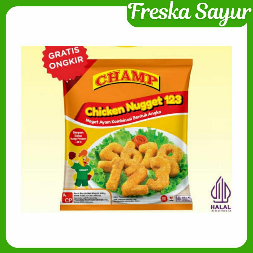 

Champ Chicken Nugget 123 400 gr