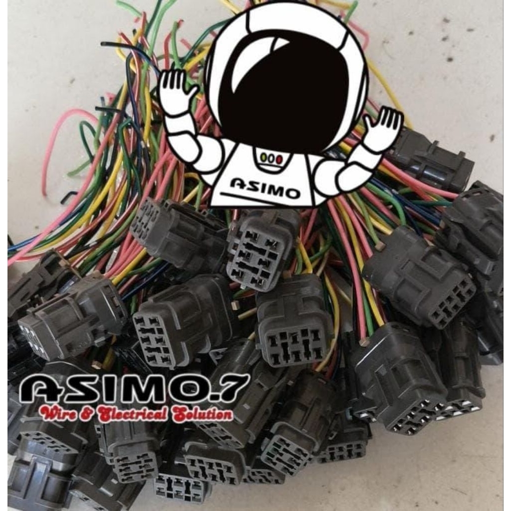 soket pin 6 Original Excavator Hitachi komatsu Cat Caterpillar Cobelco Volvo Jhon Sany JCB Case deer