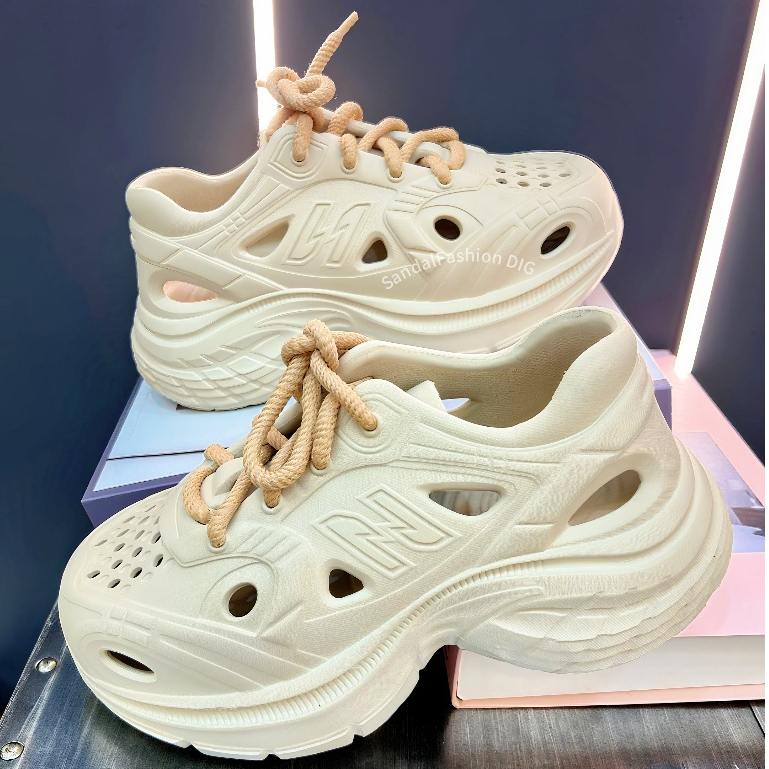 Grosir Sandal Olahraga Wanita, Sandal Karet Lembut Eva Wanita, Sepatu Hiking Hitam, Merah Muda,