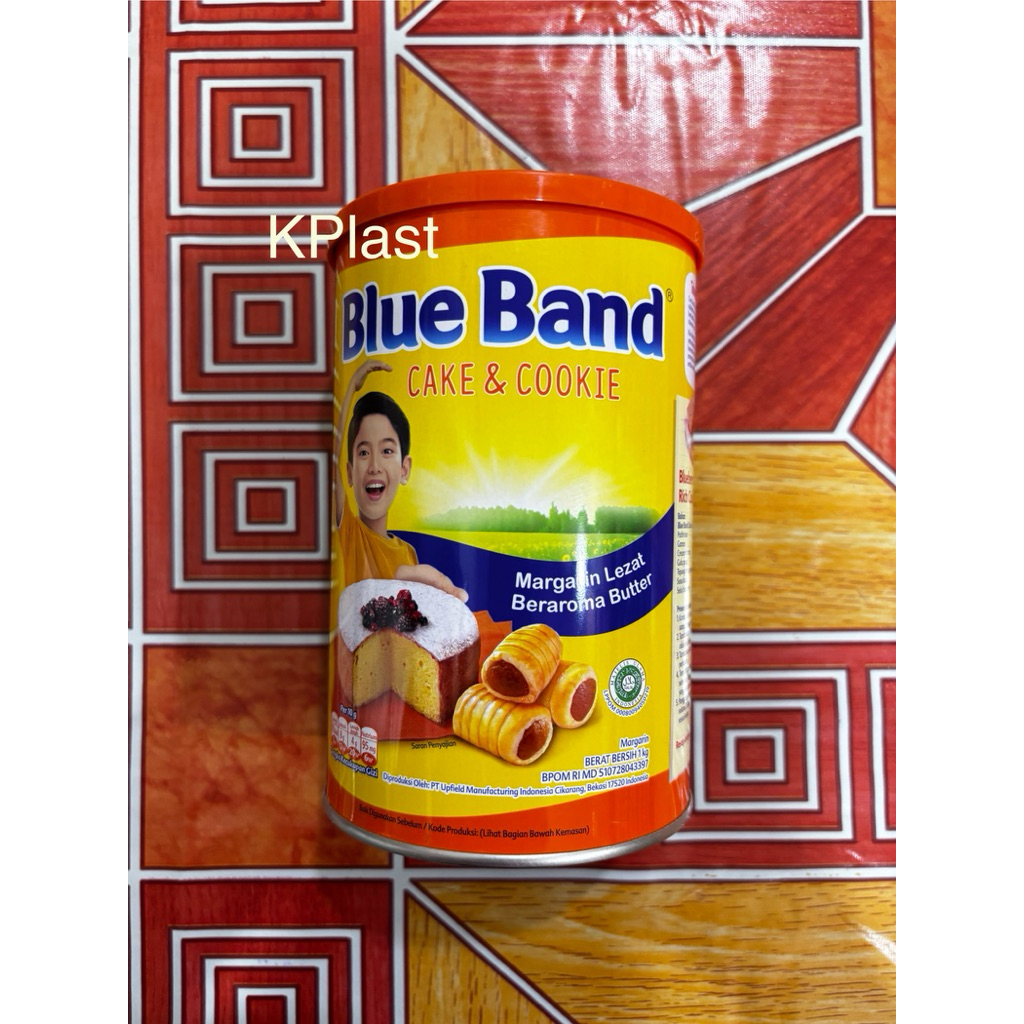 

Margarin Blue Band Cake and Cookie Tin isi 1 kg