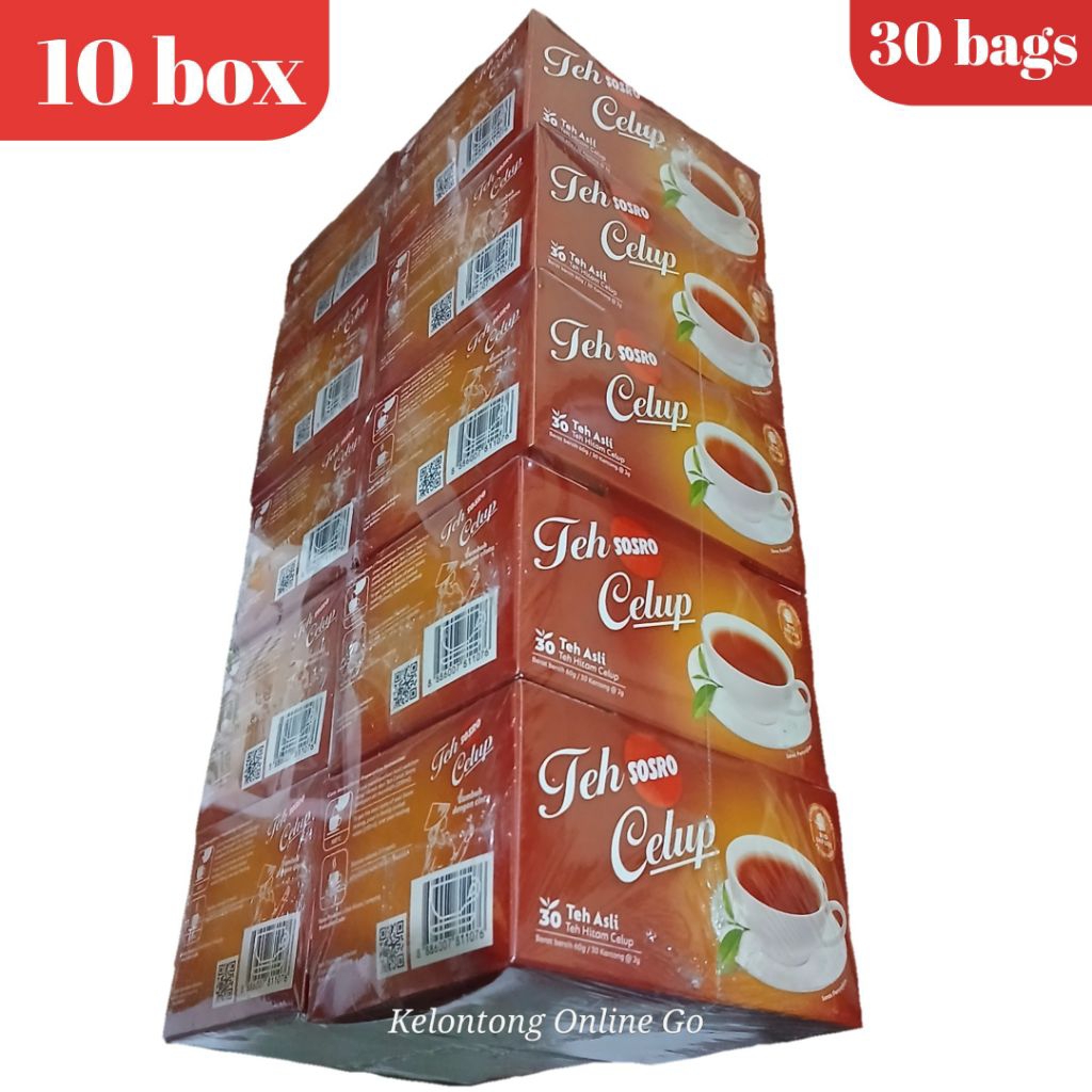 

Teh Sosro 10 Box @30 kantong