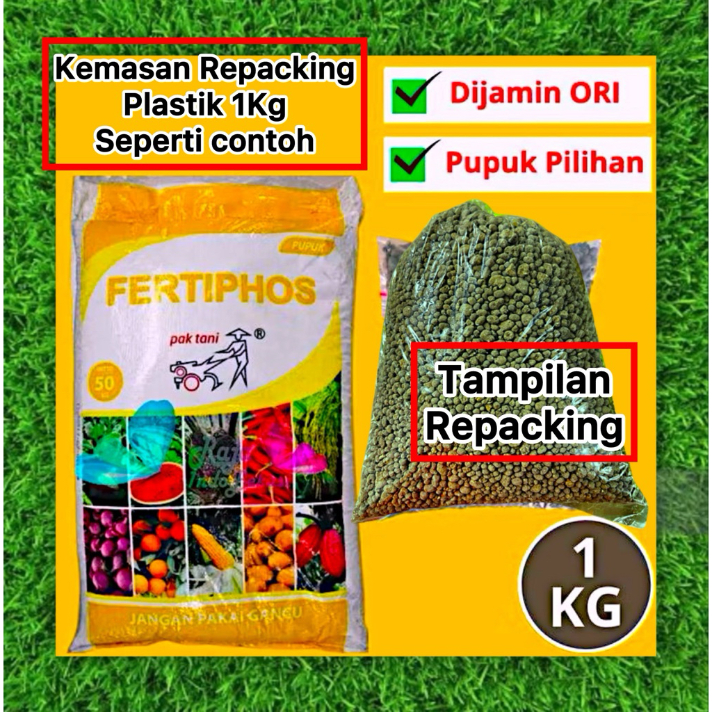 Pupuk TSP Fertiphos Pak Tani Repacking 1Kg