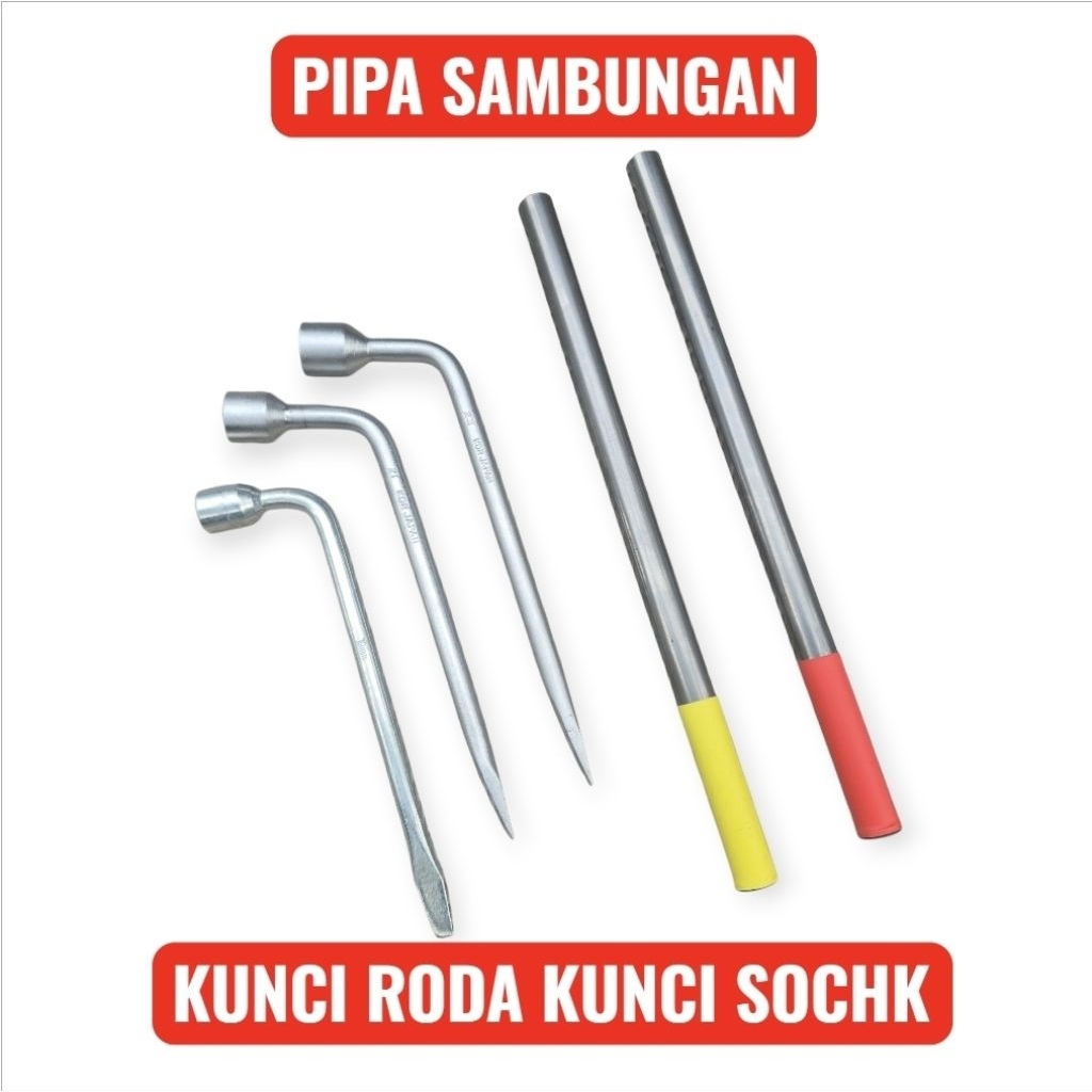 Pipa Sambungan Kunci Roda Kunci Shock