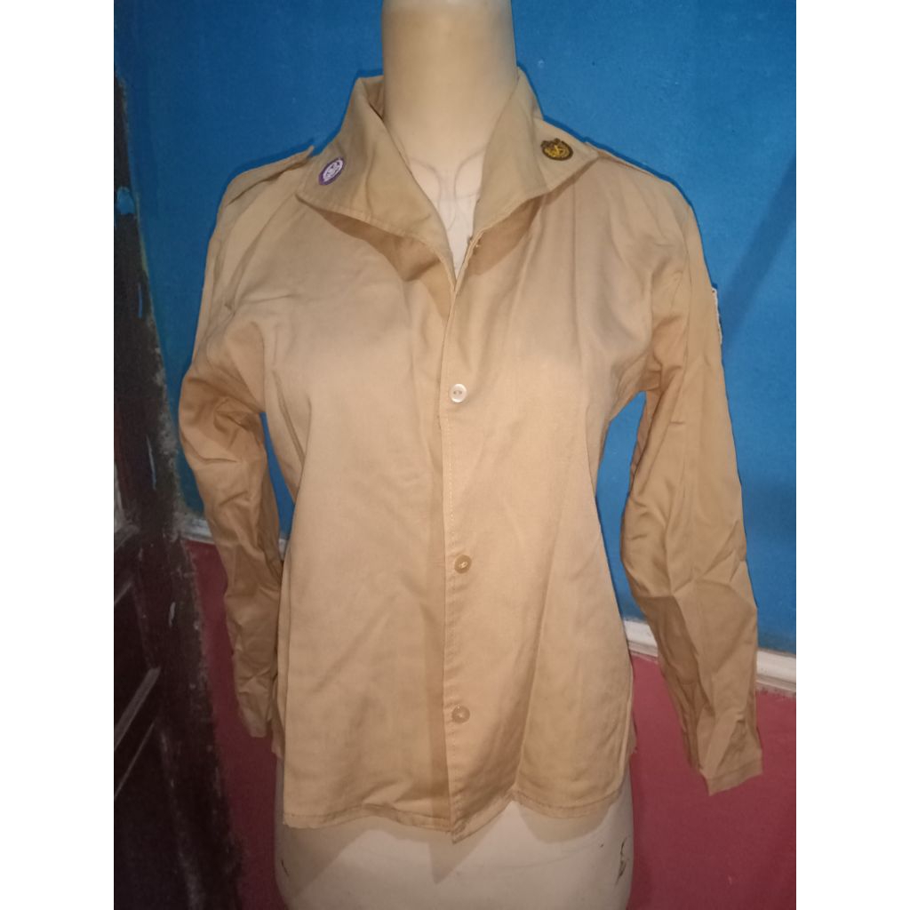seragam pramuka smk preloved