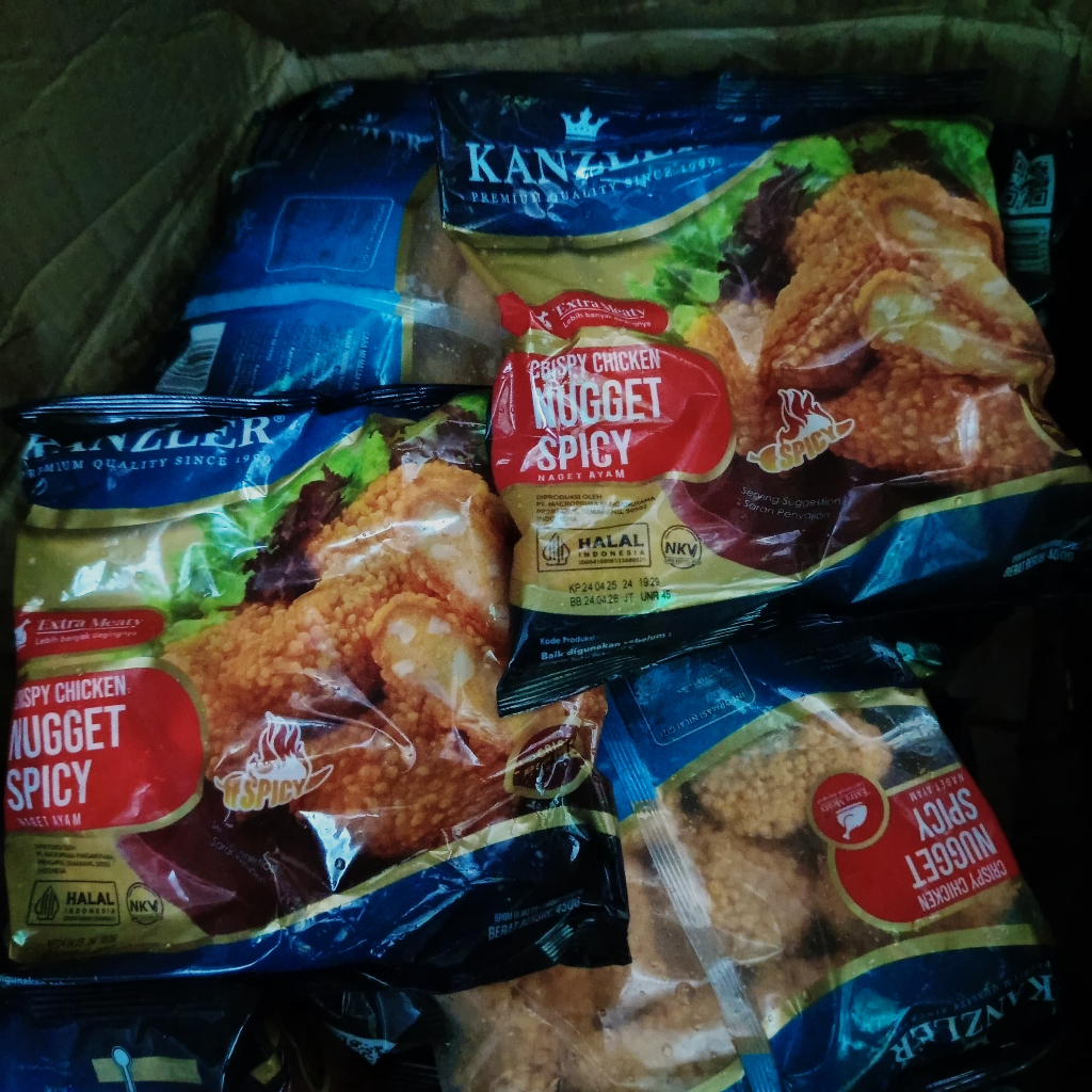 

KANZLER CRISPY SPICY CHICKEN NUGGET 450 GR