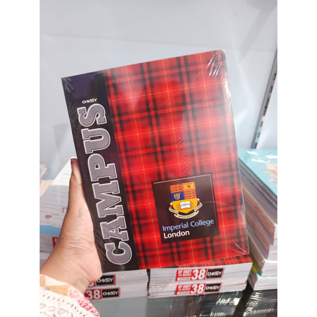 

PROMO!!! BUKU TULIS MEREK OKAY 38 LEMBAR ISI 10
