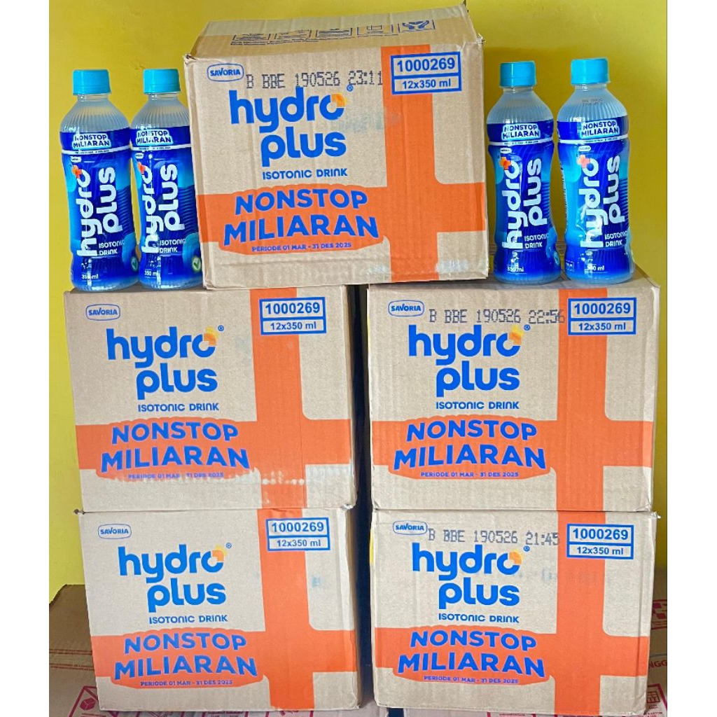 

Hydroplus (MASIH SEGEL) Nonstop Miliaran Kemasan Baru - 1 KARTON Isi 12 Botol