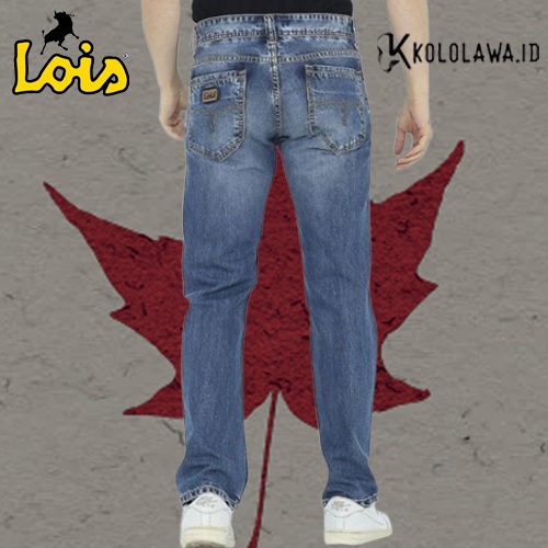 Celana Lois Pria Original Model Reguler Celana Jeans Panjang Pria Celana Jeans Lois Terbaru