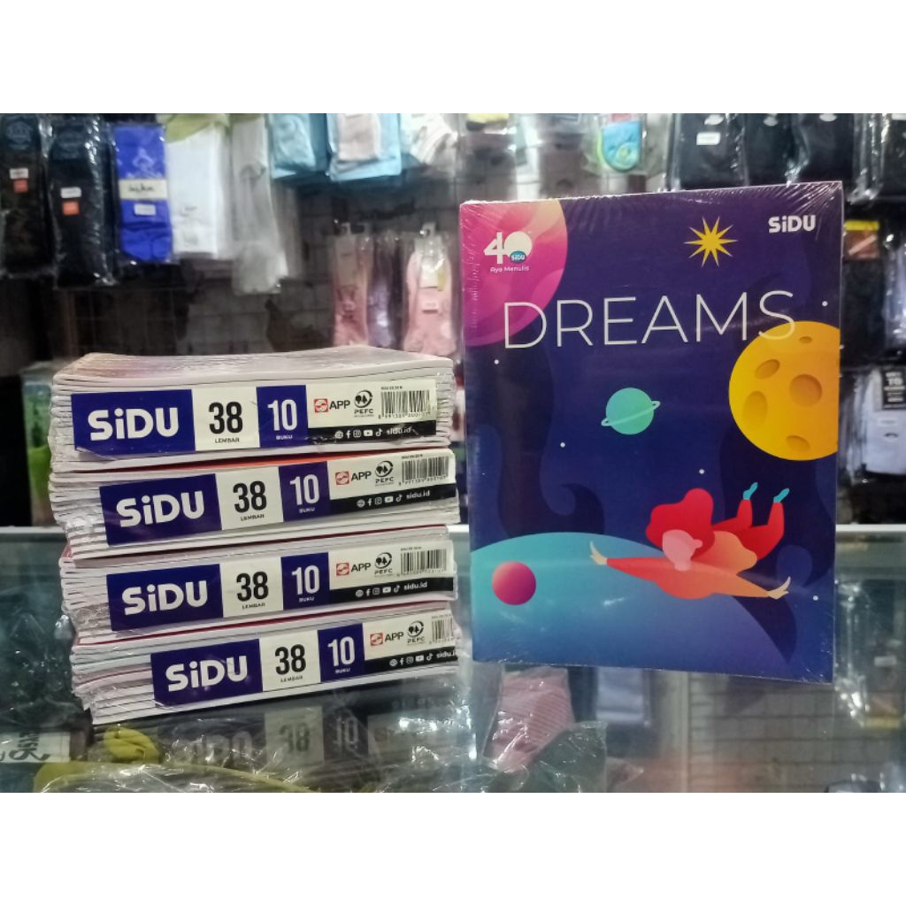 

(1PAK) Buku Tulis SIDU 38 / Buku Tulis Sinar Dunia 38 Lembar 10 pcs/ Buku Tulis Murah