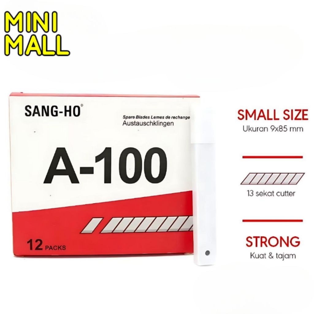 

Isi Cutter Kecil A 100 Reffil Cutter Kecil A141