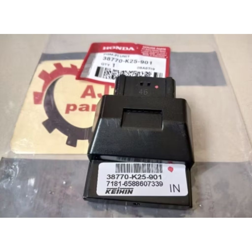 Ecu Ecm Cdi Assy Beat Fi Injeksi Stater Kasar Scoopy 2012-2014 (K25)