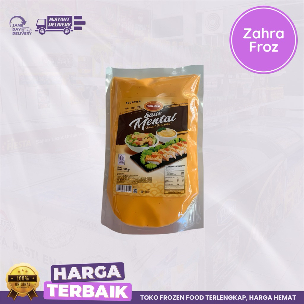 

PRIMA AGUNG SAUS MENTAI 500 GR