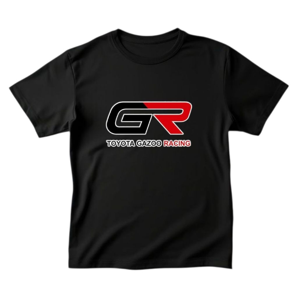 Kaos otomotif GR Toyota unisex Kaos Baju pendek GR