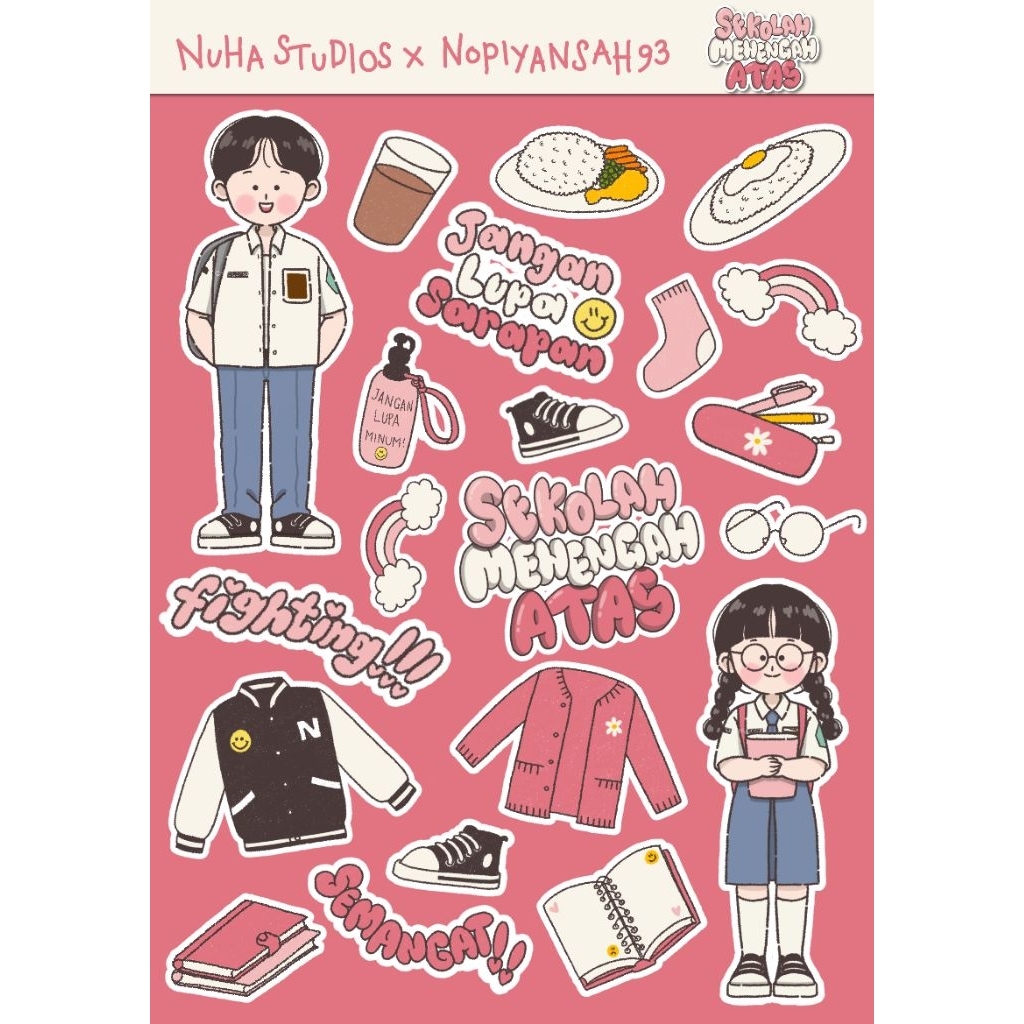 

STICKER CHIBI SMA by Nono