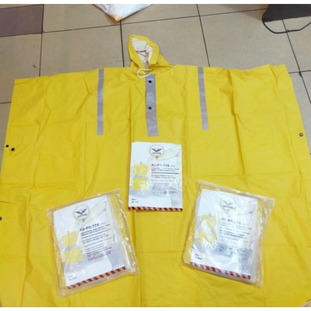 Jas Hujan Ponco Gosave / Jas Hujan Terusan Merk Gosave Berkualitas
